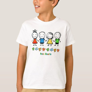 Camiseta T-shirt puro da consciência do autismo do