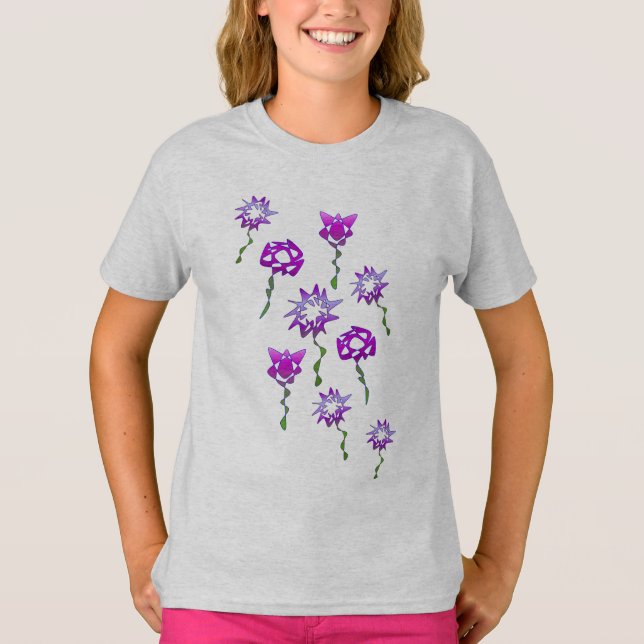 Camiseta T-Shirt Purple Arte Perpétua Única (Frente)