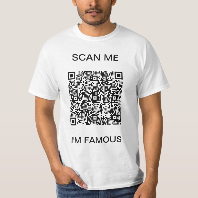 Camiseta T-shirt QR “DESAFIO " (Frente)