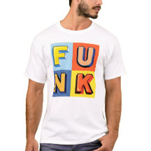 T-Shirt quadrados de funk