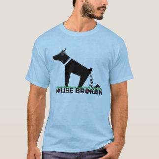 Camiseta T-shirt quebrado casa