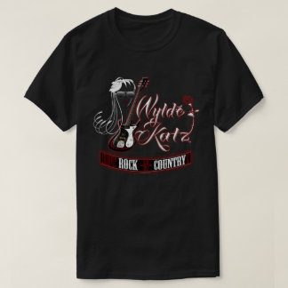 Camiseta T-shirt quente de Rockin da banda de Wylde Katz