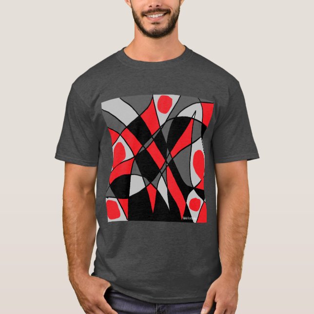 Camiseta T-shirt quente e confortável (Frente)