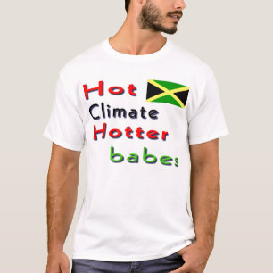 Camiseta t-shirt quentes das meninas de jamaica