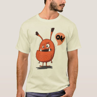 Camiseta T-shirt Quirky Monster