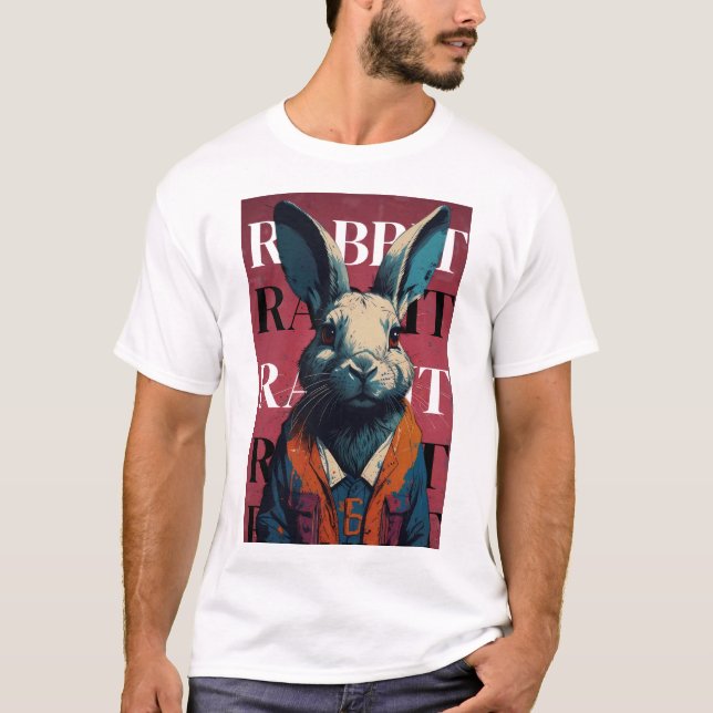 Camiseta T-Shirt RABBIT (Frente)