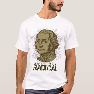 Camiseta T-shirt radical americano de George Washington