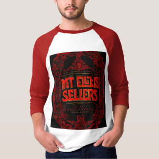 Camiseta T-Shirt Raglan de Capa básica 3/4 para homens—um e
