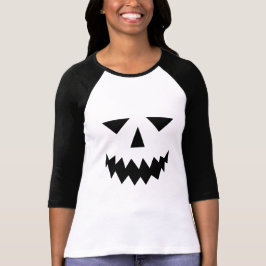 Camiseta T-Shirt Raglan, Face De Bomba Preta