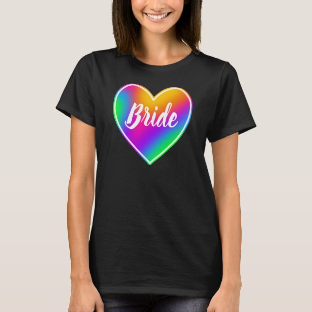 Camiseta T-Shirt Rainbow Hearde (Frente)