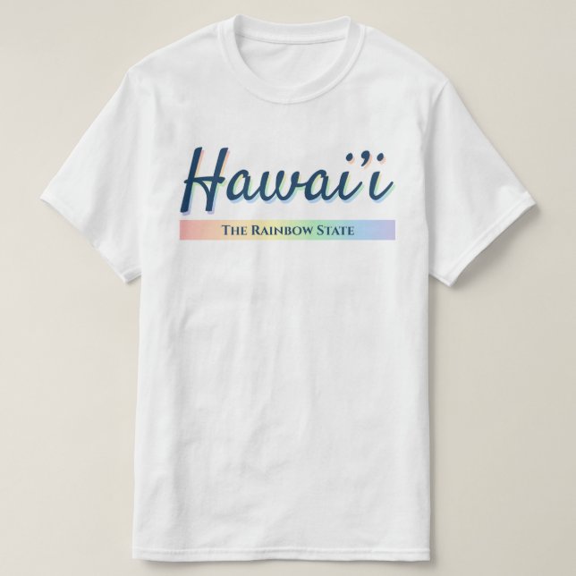 Camiseta T-shirt - Rainbow State (Frente do Design)