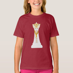 Camiseta T-Shirt Rainha Branca
