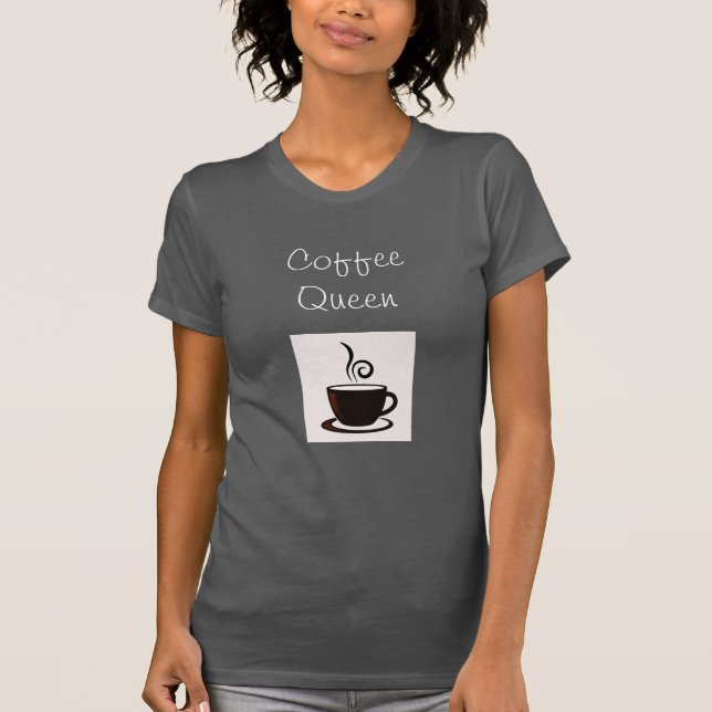 Camiseta T-Shirt Rainha Café (Frente)