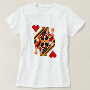Camiseta T-Shirt Rainha de Copas