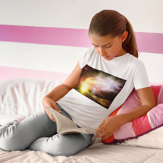 Camiseta T-Shirt Rapariga do Sistema Solar (Criador carregado)