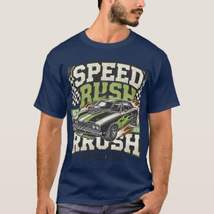 Camiseta t-shirt rápida do drive de aceleração rápida