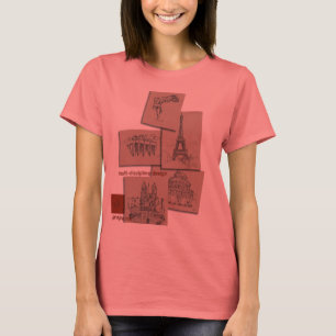 Camiseta T-shirt rápido dos esboços de Architectual