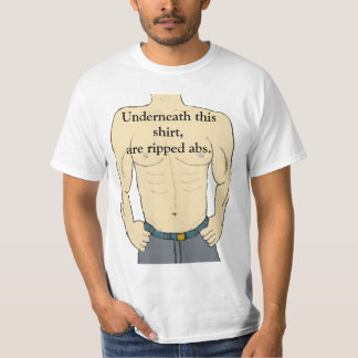 Camiseta T-shirt rasgado do Abs