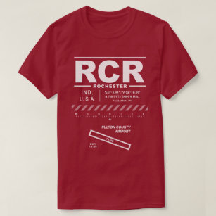 Camiseta T-Shirt RCR do aeroporto de Fulton