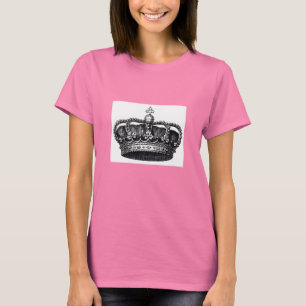 Camiseta T-shirt real da mulher da coroa