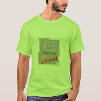 Camiseta T-shirt real de Braai dos homens