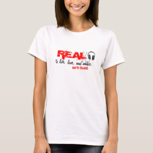Camiseta T-shirt REAL (do auscultadores)
