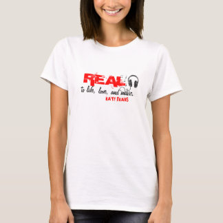 Camiseta T-shirt REAL (do auscultadores)