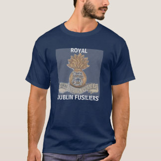 Camiseta T-shirt REAL do marinho de DUBLIN FUSILIERS