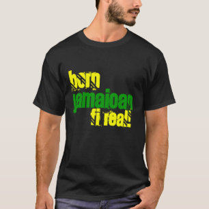 Camiseta T-shirt real jamaicano nascido do Fi Jamaica