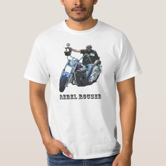 Camiseta T-shirt rebelde de Rouser (Frente)
