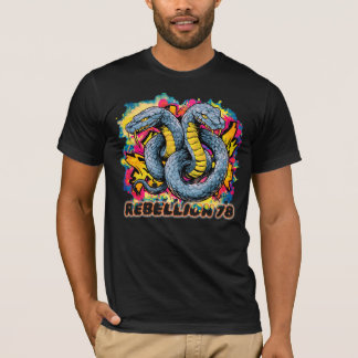 Camiseta T-Shirt Rebellion snakes 