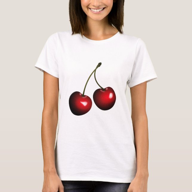 Camiseta T-Shirt Red Cherry (Frente)