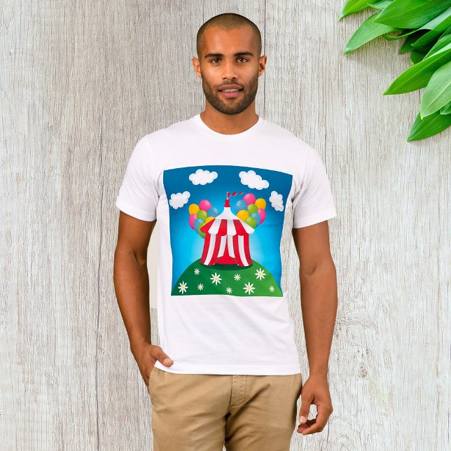 Camiseta T-Shirt Red Circus Mens (Criador carregado)