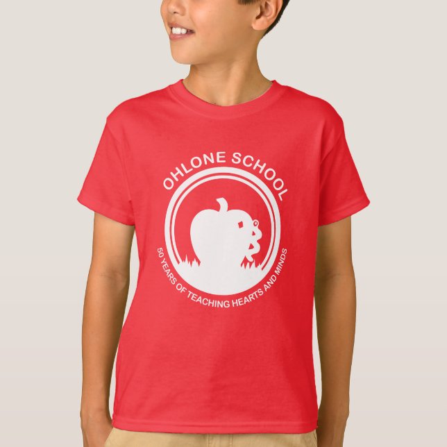 Camiseta T-Shirt Red da Apple Juvenil (Frente)