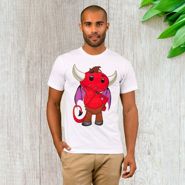 Camiseta T-Shirt Red Devil Bat (Criador carregado)