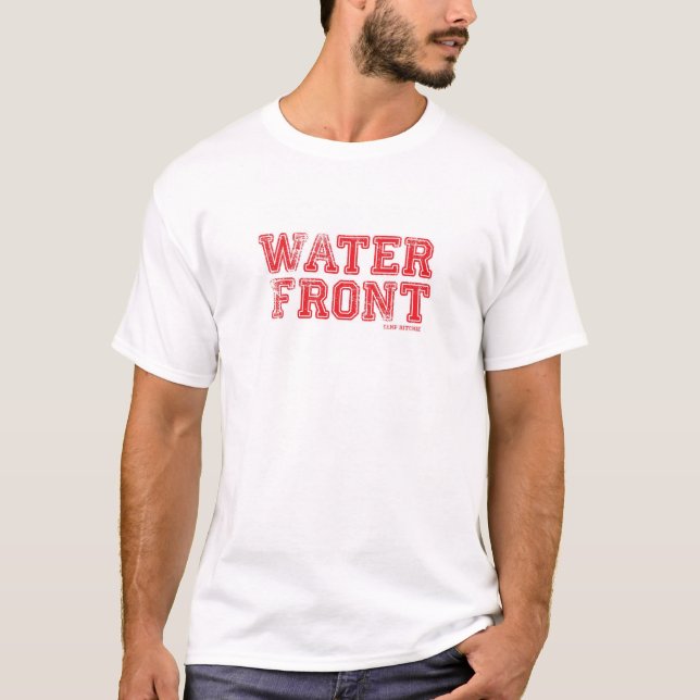 Camiseta T-shirt /Red do beira-rio no branco (Frente)