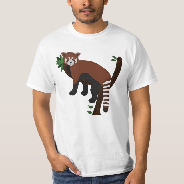 Camiseta T-Shirt Red Panda (Frente)