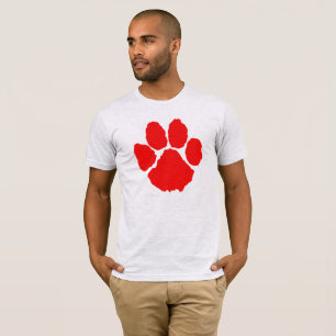 Camiseta T-Shirt Red Paw