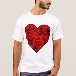 Camiseta T-Shirt Red Tiger