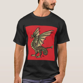 Camiseta T-Shirt Red Wyvern Dragon