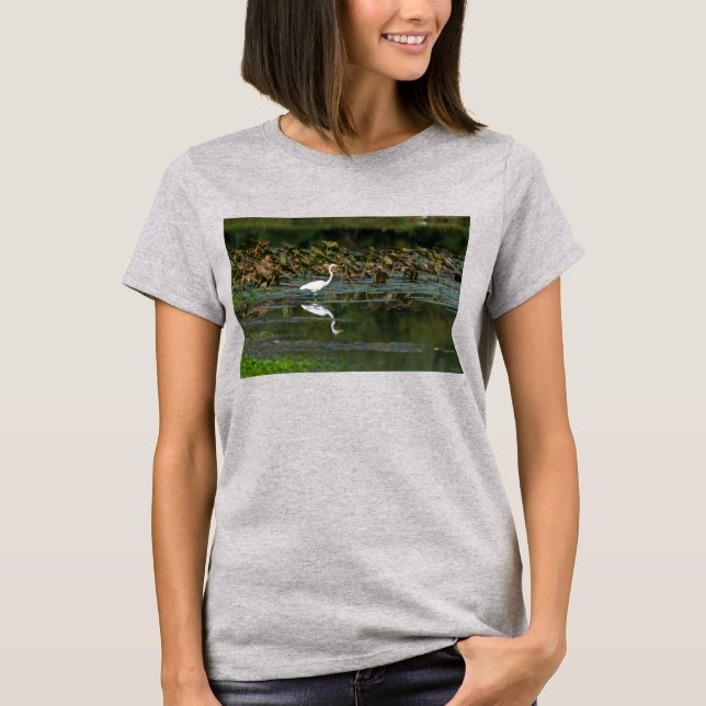 Camiseta T-Shirt Refletim Branco (Frente)