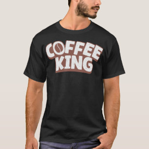 Camiseta T-Shirt "Rei Café"
