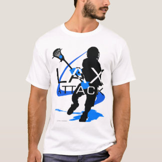 Camiseta T-shirt RELAXADO azul do ataque dos meninos do