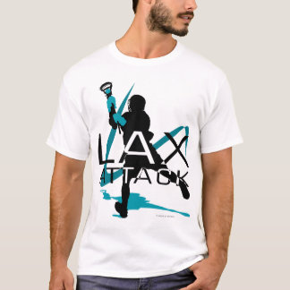 Camiseta T-shirt RELAXADO do Aqua do ataque 3 dos meninos