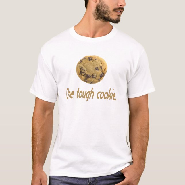 Camiseta T-shirt resistente do biscoito (Frente)