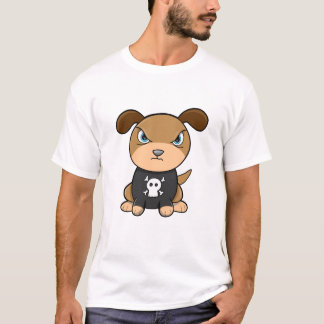Camiseta T-shirt resistente do cão de filhote de cachorro