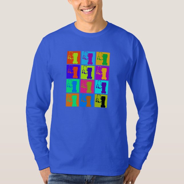 Camiseta T-shirt respiratórios da terapia 12 ventiladores (Frente)