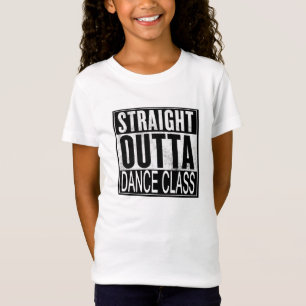 Camiseta T-shirt reto da classe de dança de Outta