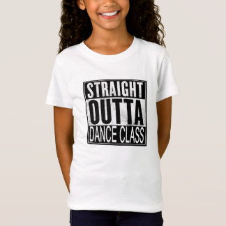 Camiseta T-shirt reto da classe de dança de Outta
