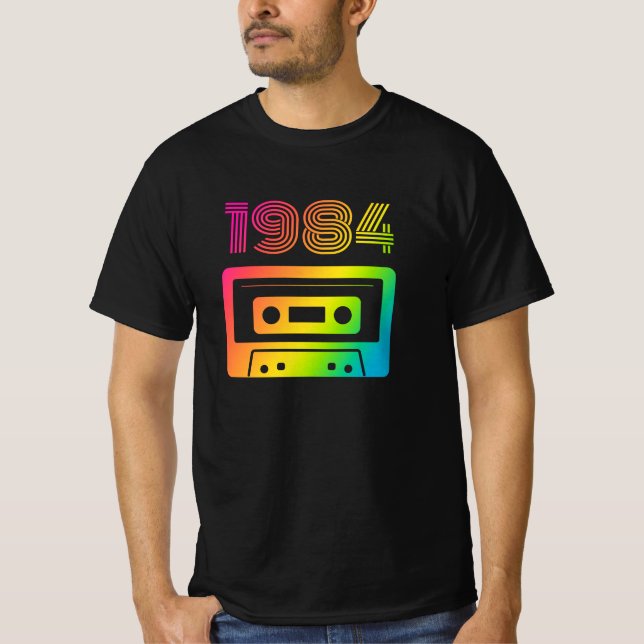 Camiseta T-Shirt retrô 1984 (Frente)